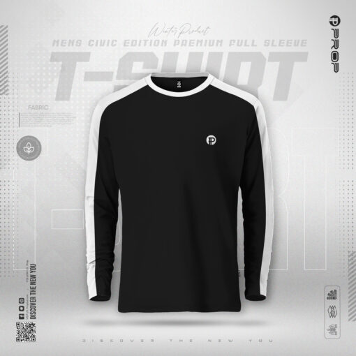 Mens Civic Edition Premium Full Sleeve T-shirt - GOAT