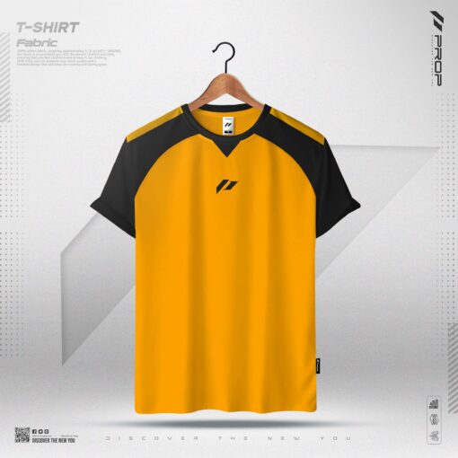Mens Premium Contrast T-Shirt – Amber