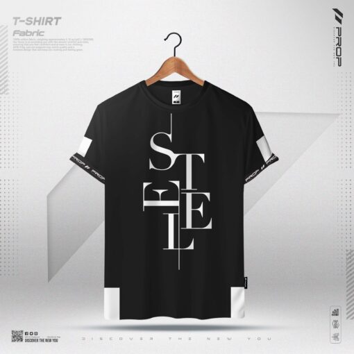 Mens Premium Contrast T-Shirt – Steel