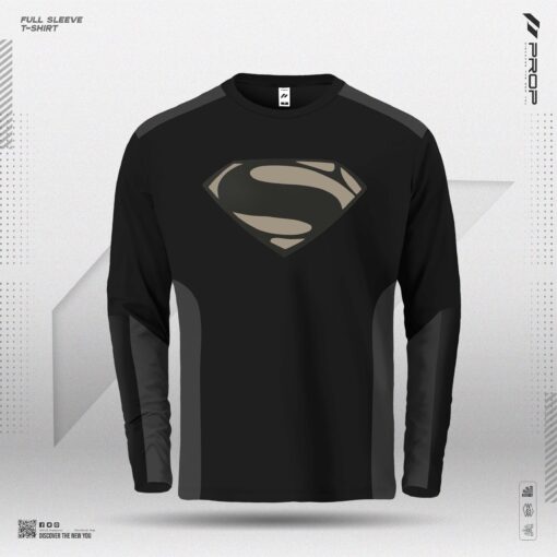 Mens Civic Edition Premium Full Sleeve T-shirt - Superman