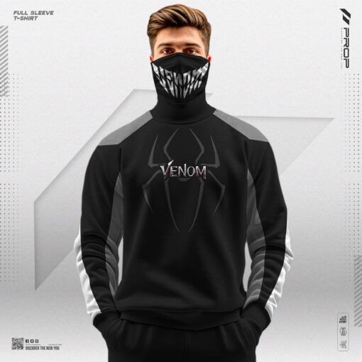 Metro Edition High Neck Sweatshirt - Venom
