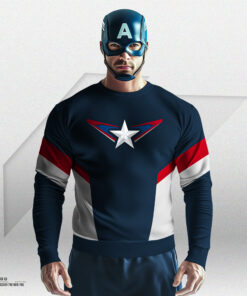 Mens Premium Sweatshirt - Captain America