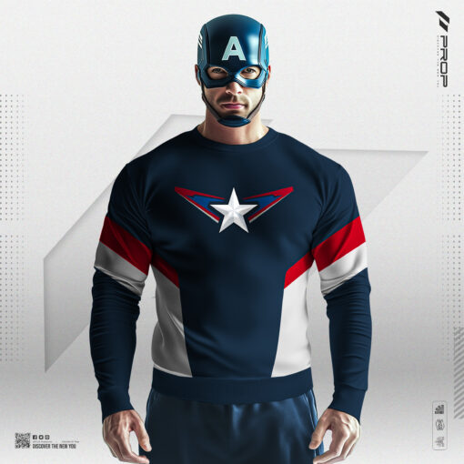 Mens Premium Sweatshirt - Captain America
