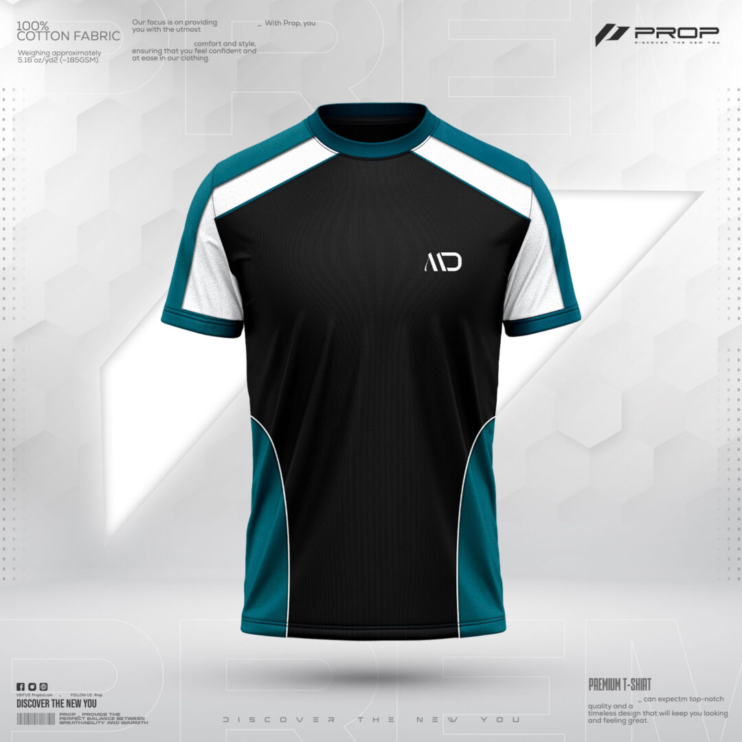 Mens Metro Edition T-Shirt - Blue Veins