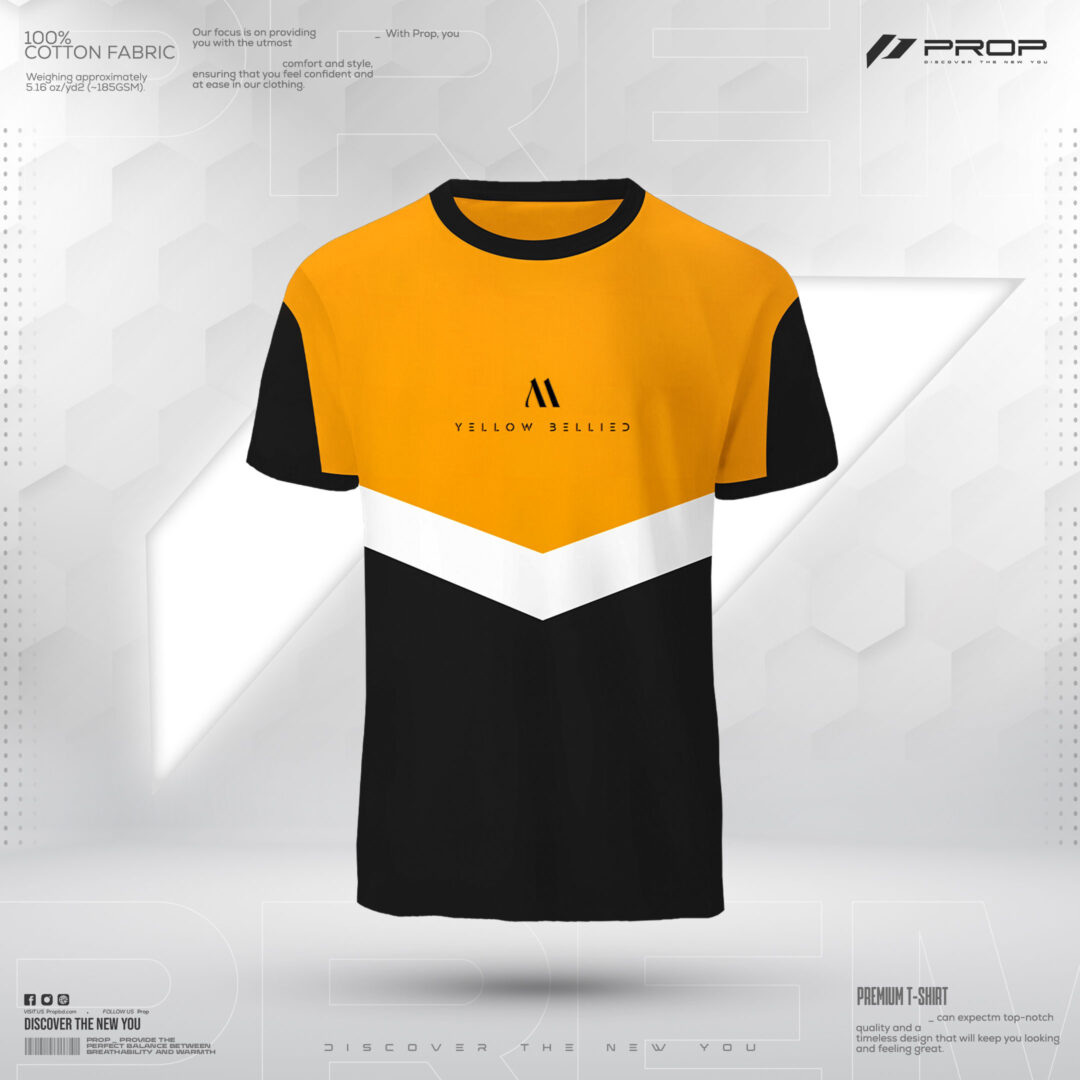 Mens Metro Edition T-Shirt - Yellow Bellied