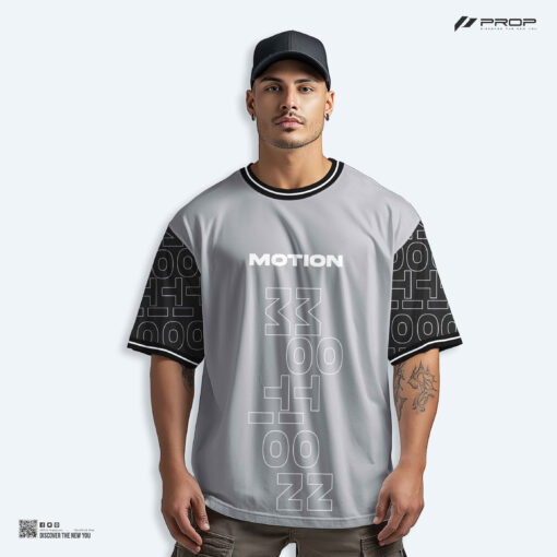 Mens Metro Drop Shoulder T-Shirt - Motion