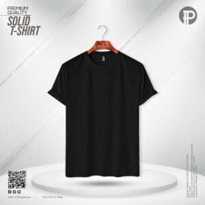 Mens Premium Solid T-Shirt - Black